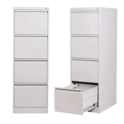 Chinese Furnitures 4 Drawer Steel Filing Cabinet for File Storage