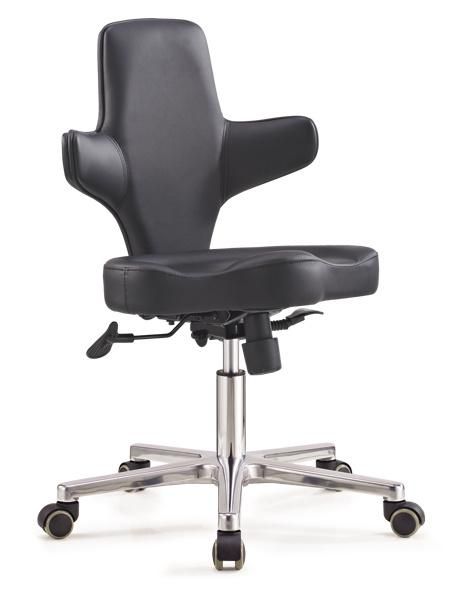 HY3003-1 Best Selling Black PU Revolving Pedicure Chair