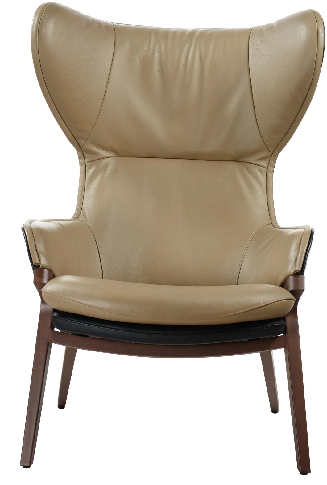 Luxury Hotel Furniture Soft Upholstery Ergonomic Lounge Chair