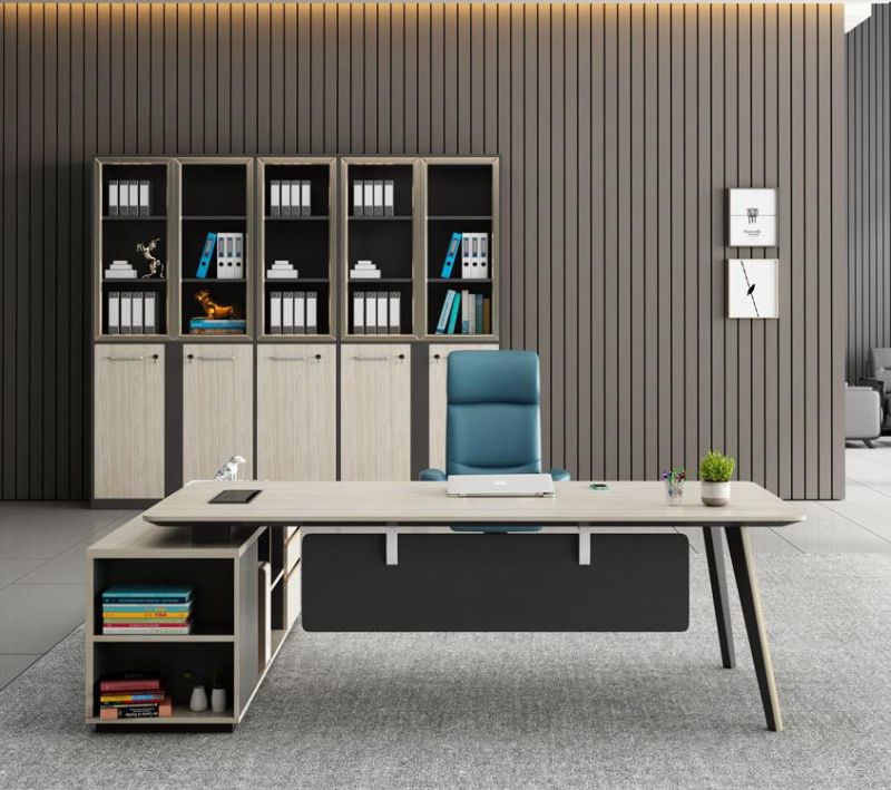 Simple Design Melamine Executive Modern Style Office Desk