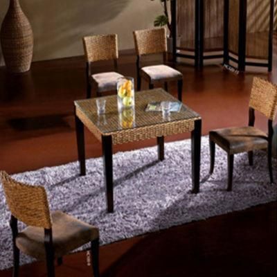 Natural Rattan Dining Chairs and Table Garden Sets Outdoor Furniture Other Home Furniture