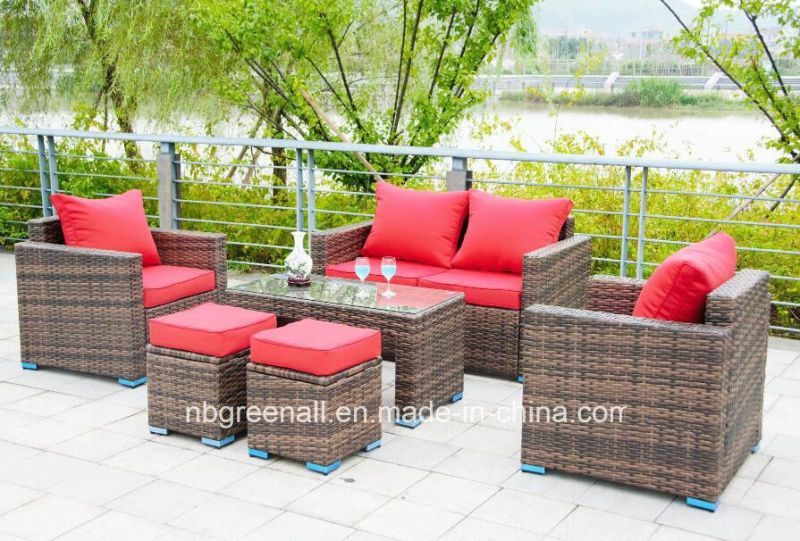 Wholesale Modern Style Outdoor Wicker Sofa Set Furniture for Home Hotel Garden Patio