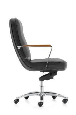 Zode Modular Office Furniture Luxurious Leather Swivel Office Executive Chairs