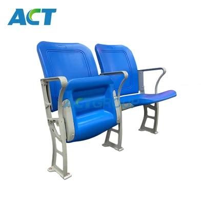 Hot Sale Folding Seating Chairs Plastic Seats for School Stadium