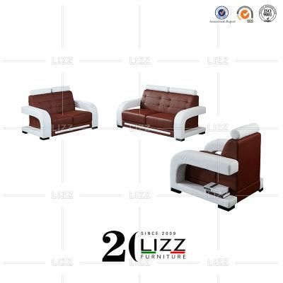 Hot Selling Modern Style Home Office Furniture Sectional Couch Leisure Leather 1+2+3 Sofa