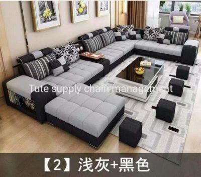 Simple and Modern Fabric Sofa