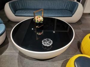 Hot Sell Modern Design Glass MDF Glossy Coffee Table
