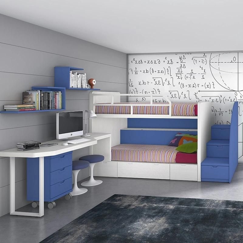 Good Quality Wooden Children Bunk Bed Kids Bedroom Furniture