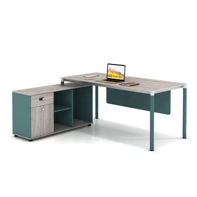 Aluminum Luxury Wholesale Double Top Wooden Desk Executive Modern Home Furniture Office Table