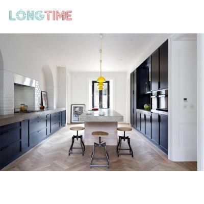Latest Design Bespoke Pantry Acrylic Finish Shaker Door Kitchen Cabinet