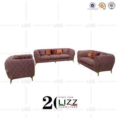 Contemporary Luxury Living Room Furniture Lounge Fabric Sofa