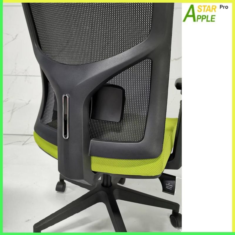 Swivel Executive Office Seat as-C2076 Plastic Chair with Leather Headrest