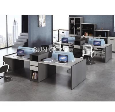 Sz-Wsr73 Modern Office Furniture 4 Seater Office Workstation Cubicle Desk