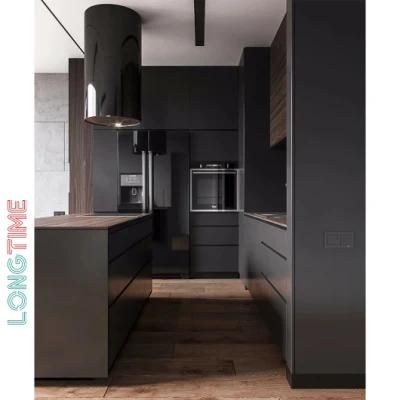 Luxury MDF Wood Pantry Kitchen Modern Designs Skin Melamine Finish Kitchen Cabinets