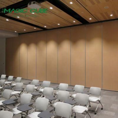 Eco Friendly Wall Panels High Quality Banquet Hall Office Sliding Wooden Movable Partition for Office