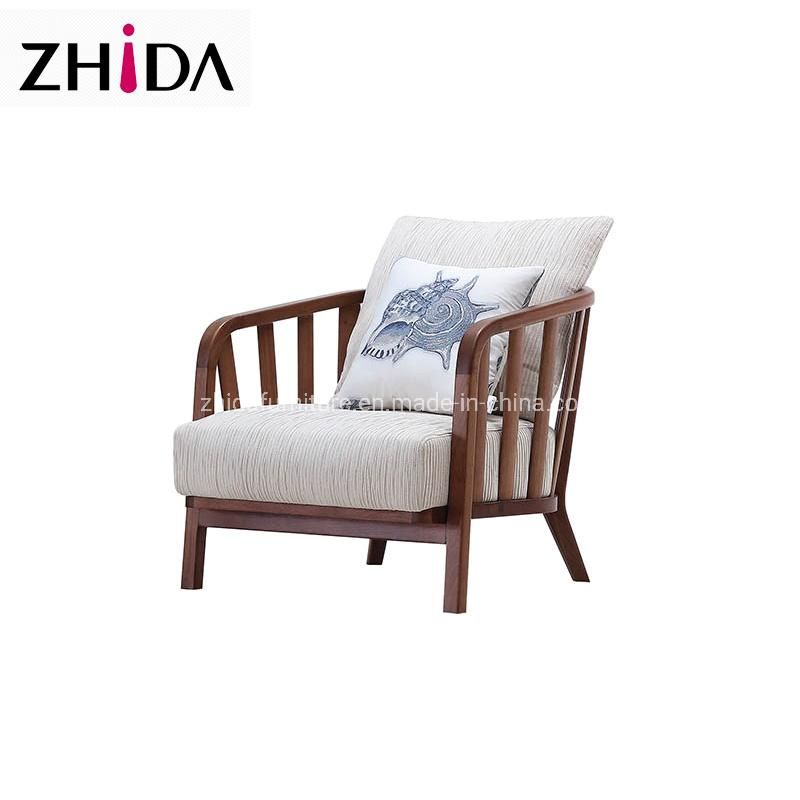 Commercial Furniture Solid Wood Leisure Chair