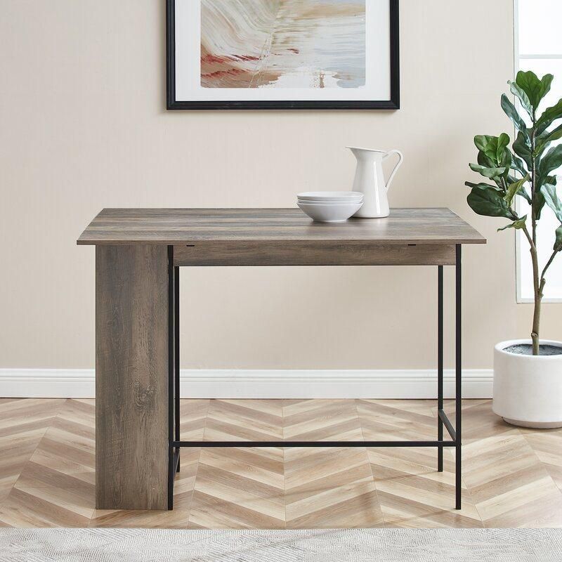 Modern Nordic Home Storage Furniture Space-Saving Folding Kitchen Side Dining Table Furniture