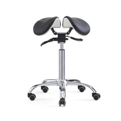 Ergonomic Split Seat Posture Office Swing Saddle Chair