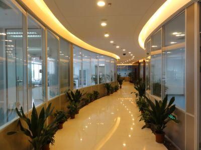 Laminated Glass Office Wall Partition MDF Office Partition Wall