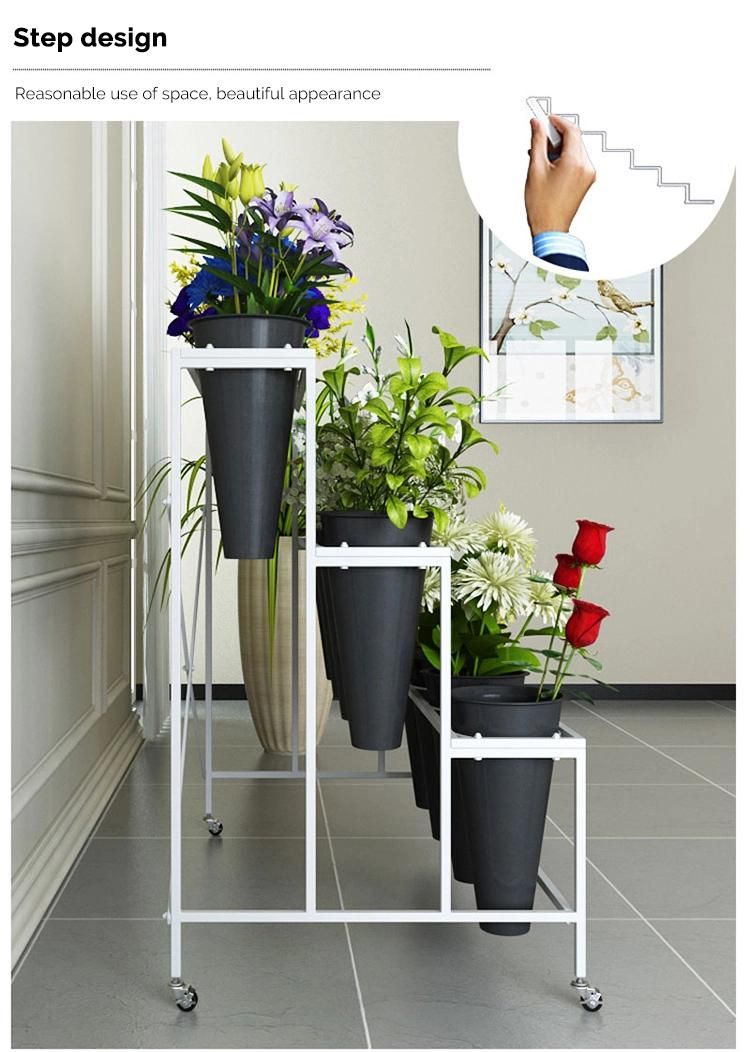 Modern Design Metal Flower Plant Pot Stand Display Rack