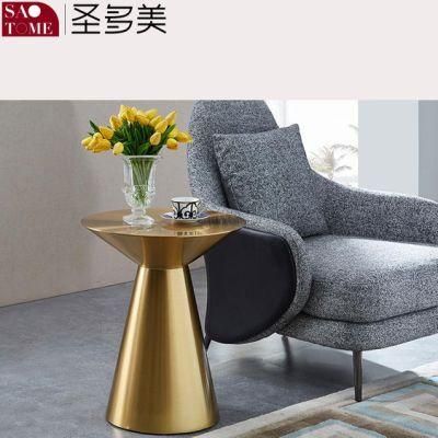 Modern Simple Luxury Living Room Furniture Stainless Steel Side Table Coffee Table