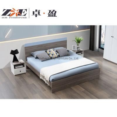Bed Frame Chinese Wholesale Furniture Double Bed King Bed Home Furnitures