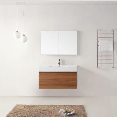 Simple High Quality Solid Wood Wall Hanging Bathroom Cabinet