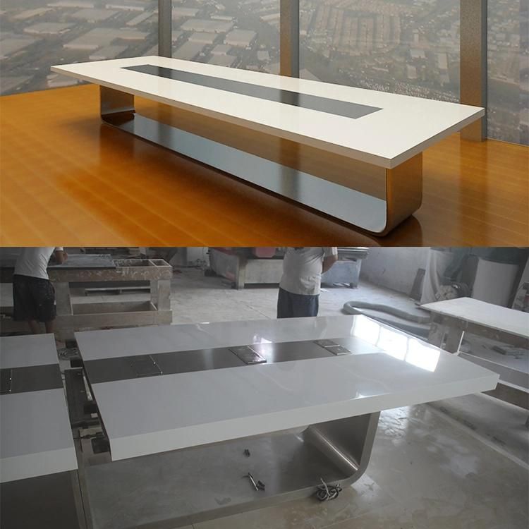 Elegant Conference Room Furniture 2016 New Design Meeting Table Marble Conference Table Top