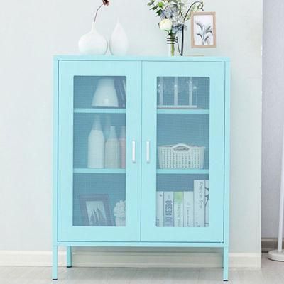 Modern Metal Sideboard Furniture Steel Home Storage Cabinet