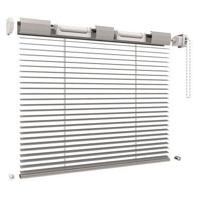 External Summer Wood Venetian Slat Blinds Sheer