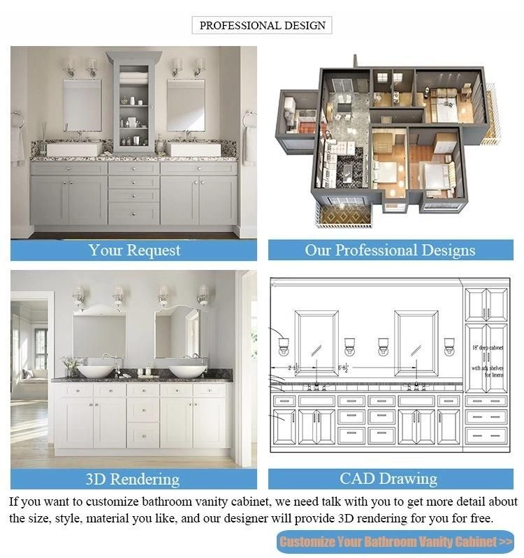 Modern Solid Wood Vanity Storage Cabinet Design Luxury Marble Double Sink Basin Bathroom Wooden Vanity Cabinets Set