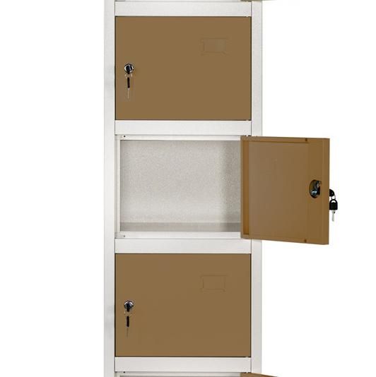 Knock Down Steel Storage Compartment Lockers for Students