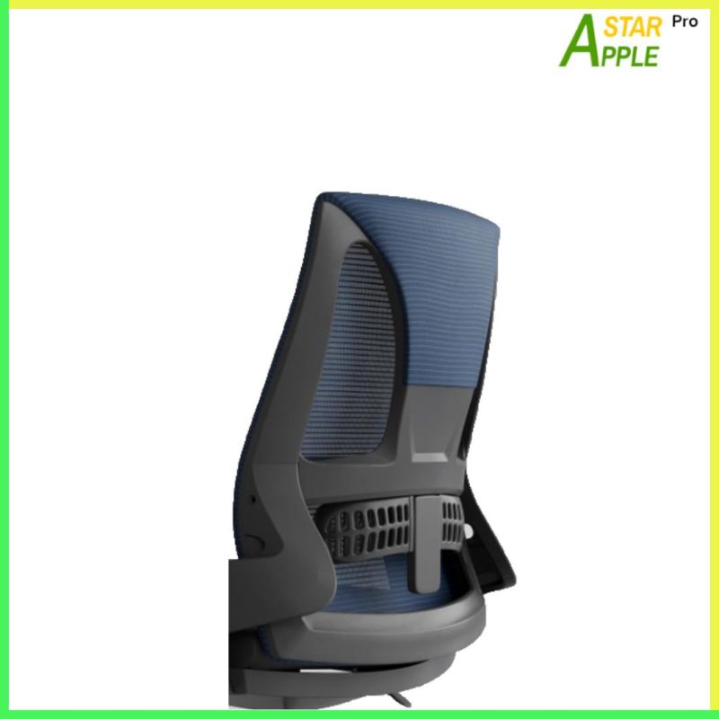 Office Furniture as-B2121 Plastic Chair with Fabric on Armrest