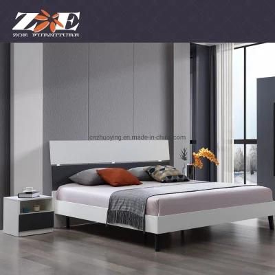 Factory Direct Sale Competitive Price Home Furniture MDF Bedroom Set Kling Size Bed