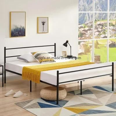 Children School Bedroom Furniture Single Size Iron Bed