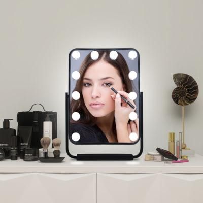Home Product Dimmable Bulbs Table Hollywood Makeup Mirror