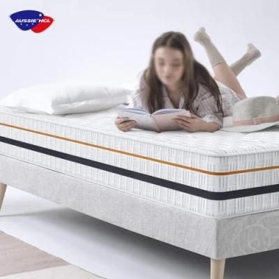 Quality Modern King Queen Double Bed Mattresses for Home Furniture in a Box Full Size Spring Latex Gel Memory Foam Mattress