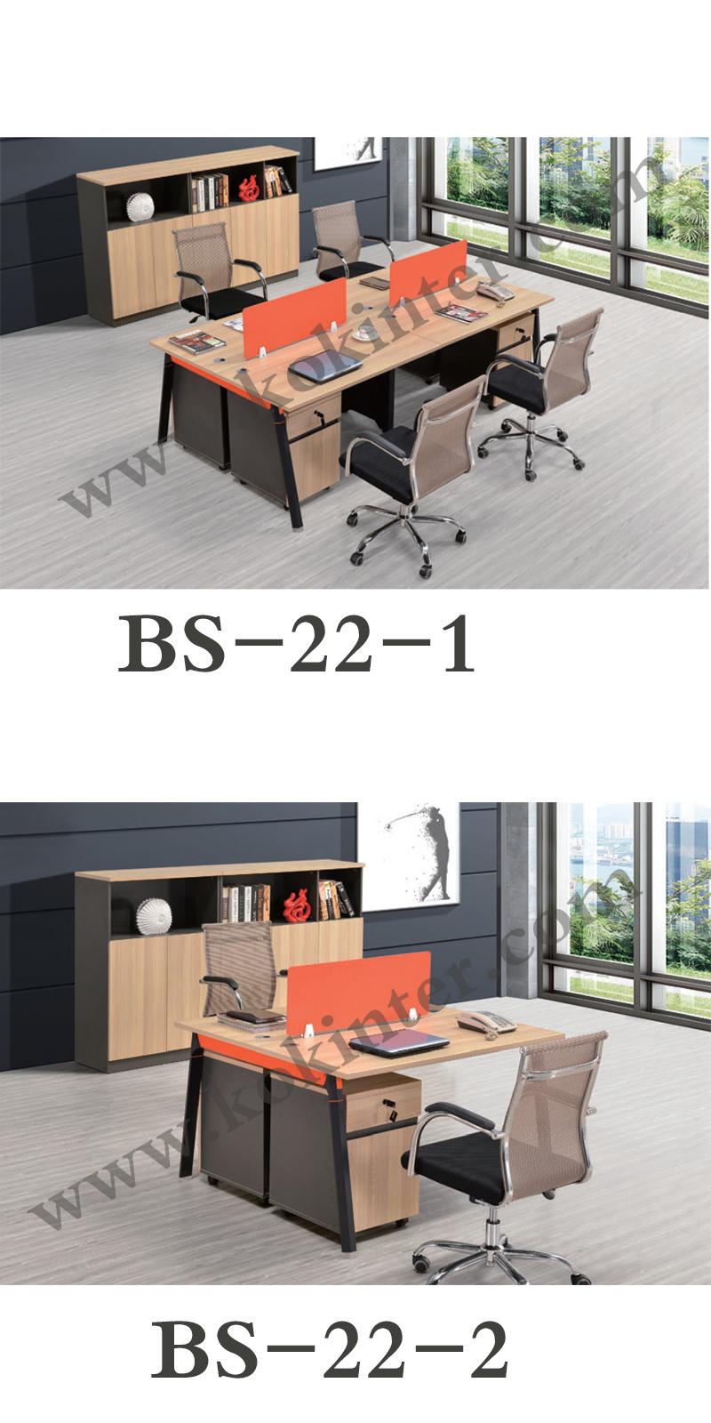 Modern Office Furniture Desk L Shaped Bana Series 22