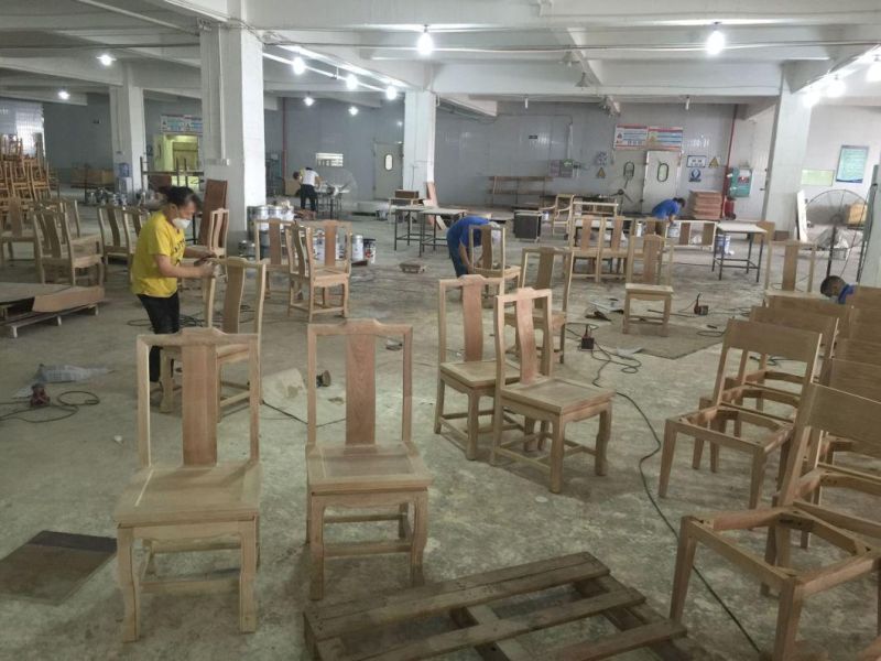 China Foshan Factory Customized Wooden Hotel Two Queen Beds Room Furniture for Gulf Area