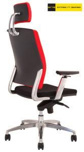 Zns Senior Brand Manufacturing High Swivel Executive Office Chair with Headrest Option