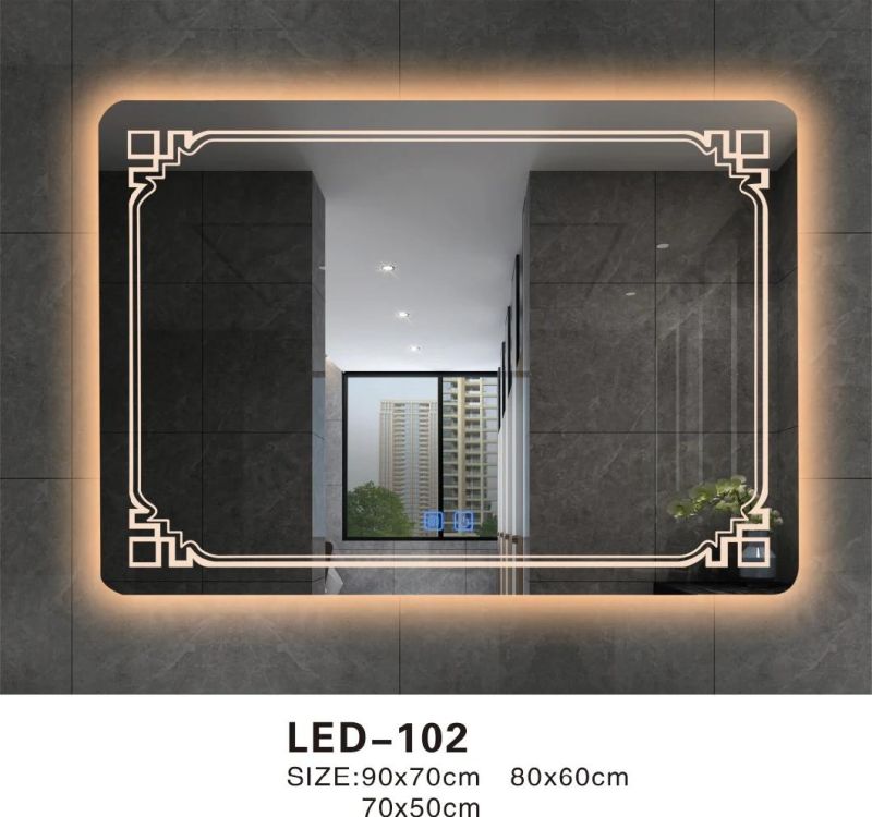 New Product Strive Hotel Design Bathroom LED Mirror