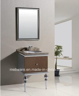 Floor Stainless Steel Bathroom Cabinet Vanity