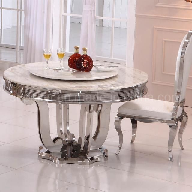 Factory Price Fashion Design Dining Table for 150cm Diameters