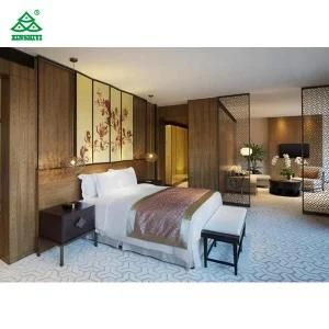 Luxury Chinese Style Hotel Bedroom Furniture Classic Bedroom Set for Resort