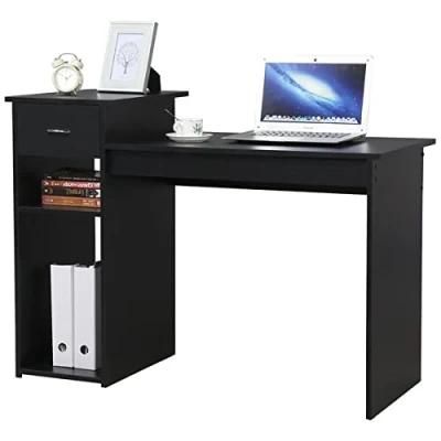 Space Saving Desk-Black Computer Desk-Perfect Complement to Your Computer and Your Space
