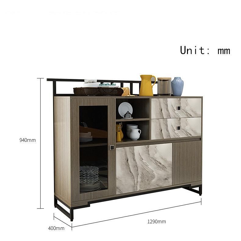 Scandinavian Sideboard Cabinet Simple Modern Multifunctional Hotel Tea Cabinet 0457
