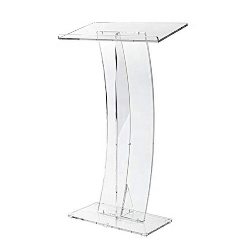 Factory Customized Clear Acrylic Pulpit