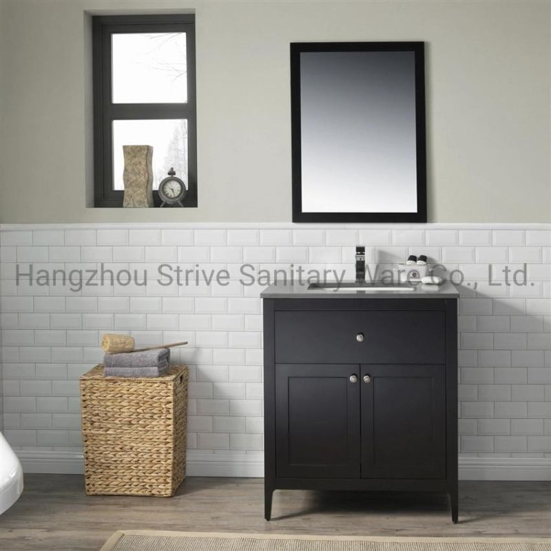 Bathroom Accessories Sanitary Ware Home Bathroom Furniture White Modern Bathroom Vanity Cabinet
