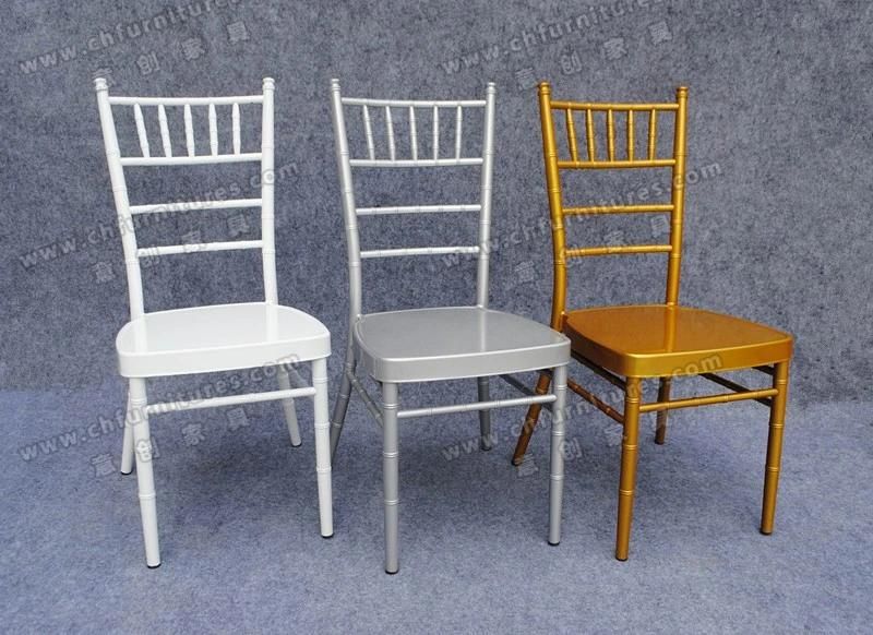 Yc-A389 Metal Event Wedding Chiavari Chair with Cushion