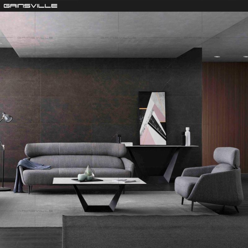 Modern Home Living Room Furniture 123 Seat Fabric Sofa Set GS9002